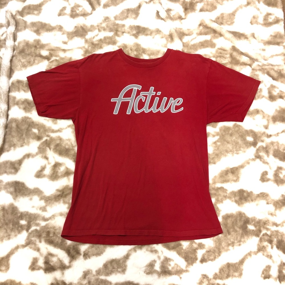 Sz L Active 100% Cotton T Shirt